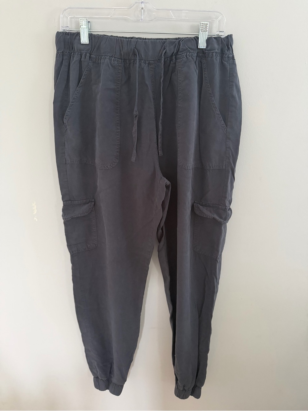Thread & Supply Dark Gray Cargo Jogger Pants
